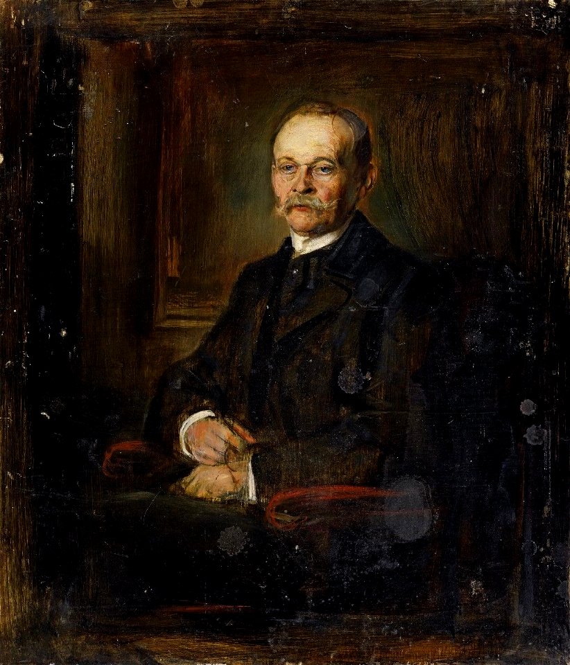 Franz von Lenbach Porträtstudie Fürst Reuss