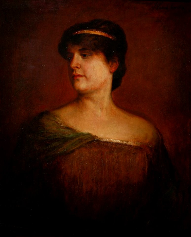 Franz von Lenbach Bildnis einer Römerin 1884