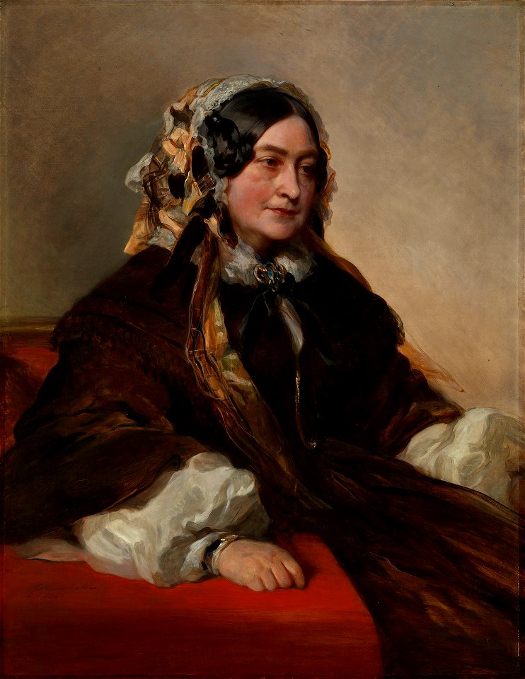 Franz Xaver Winterhalter (1805-73) - Victoria, Duchess of Kent (1786-1861) - RCIN 405385 - Royal Collection