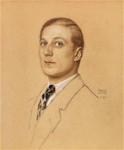 Franz von Stuck Portrait Adrian Lukas Müller 1924