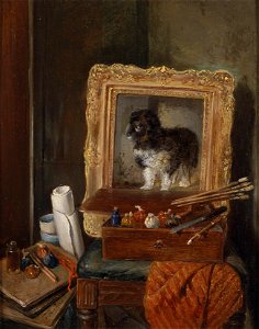 Franz Xaver Gruber Im Atelier des Malers 1844