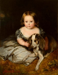 Franz Xaver Winterhalter (1805-73) - Princess Alice (1843-78) - RCIN 403055 - Royal Collection