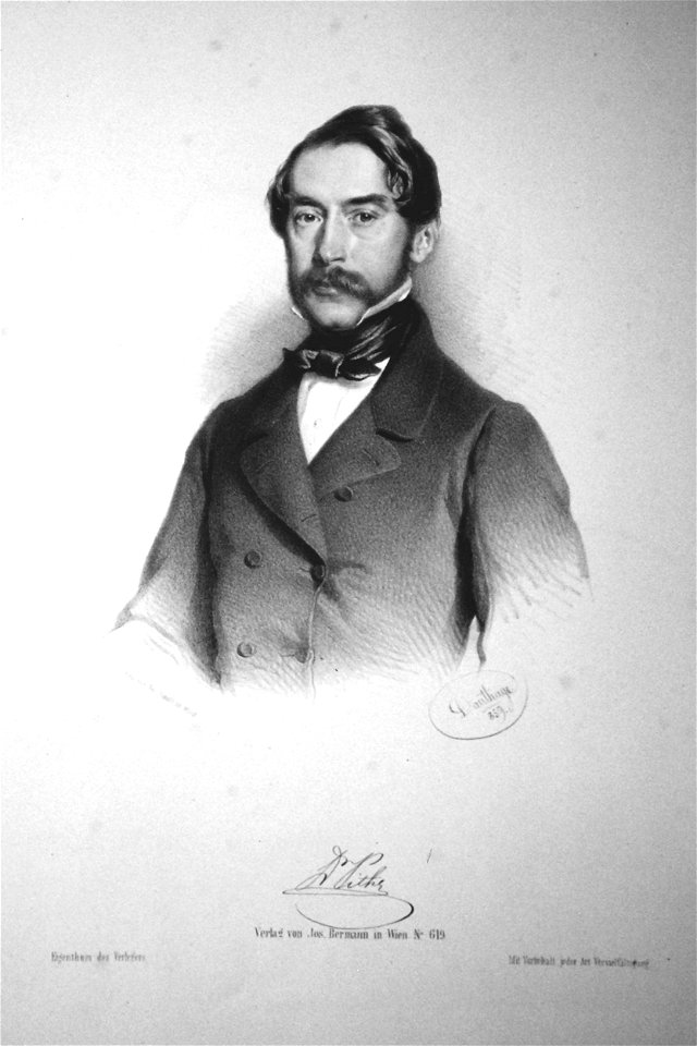Franz von Pitha Litho