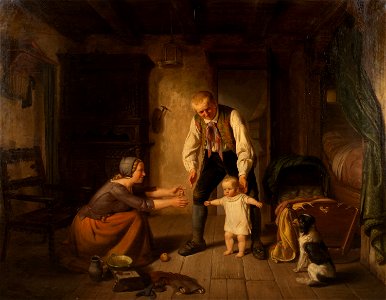 Franz Wieschebrink Die ersten Schritte 1849