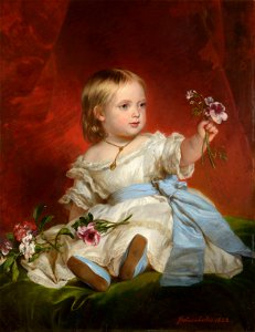 Franz Xaver Winterhalter (1805-73) - Victoria, Princess Royal - RCIN 403056 - Royal Collection