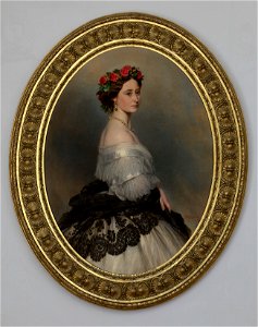 Franz Xaver Winterhalter (1805-73) - Princess Alice (1843-78), later Grand Duchess of Hesse - RCIN 404579 - Royal Collection