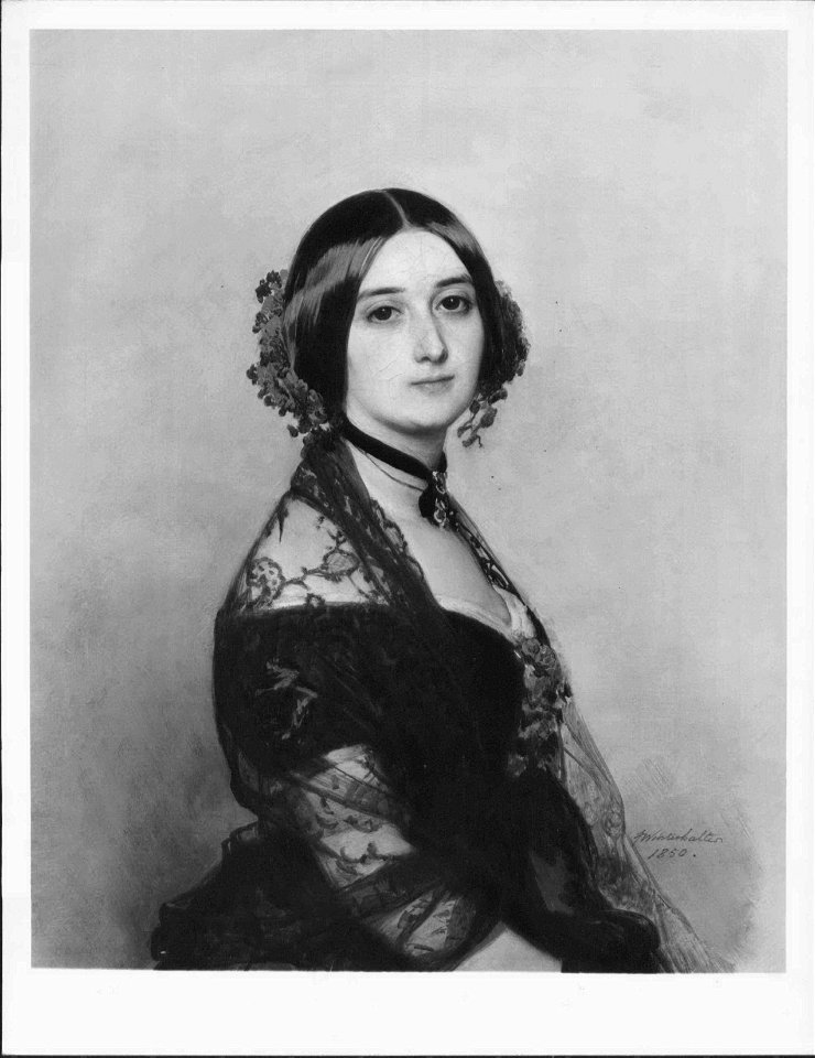 Franz Xaver Winterhalter (1805-73) - Caroline Dawson, later Lady Congleton (1822-1896) - RCIN 400763 - Royal Collection