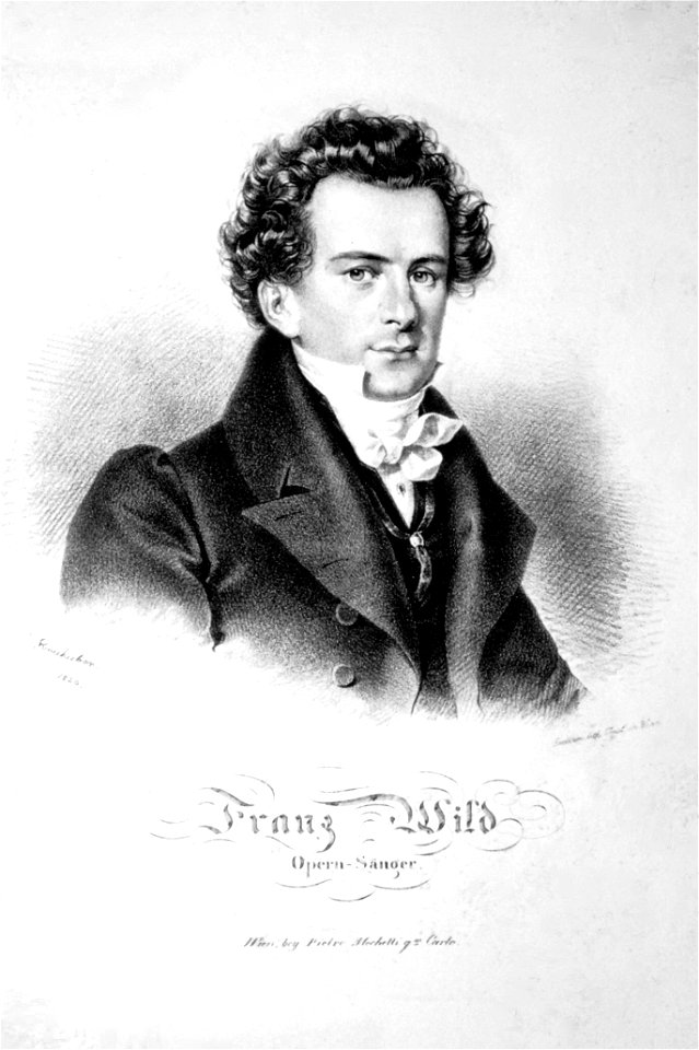 Franz Wild 1829 Litho