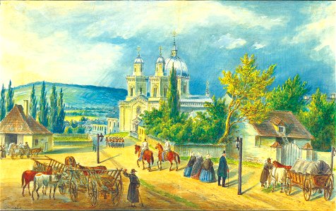 Franz Xavier Knapp - Griech. nicht univ. St. Parasklieva Kirche in Czernowitz