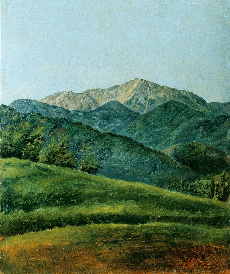 Franz Xaver Gruber - Der Schneeberg - 3999 - Österreichische Galerie Belvedere