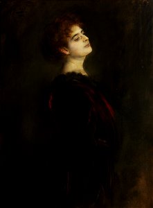 Franz von Lenbach Bildnis Frau Elsa Mothwurf 1902