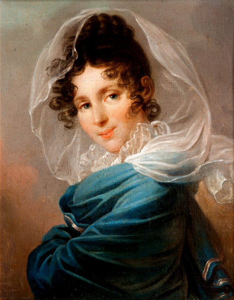 Franz Xaver Lampi - Portrait of Tekla Osławska - MNK II-a-191 - National Museum Kraków