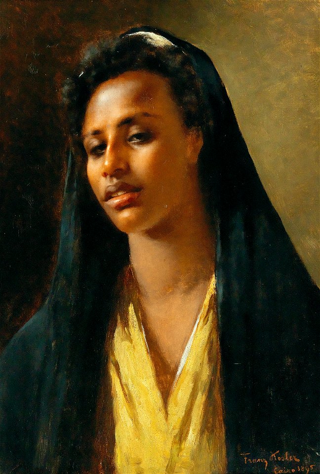 Franz Xaver Kosler - A fellah woman