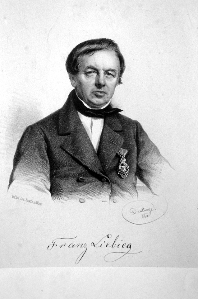 Franz von Liebig d. J. Litho