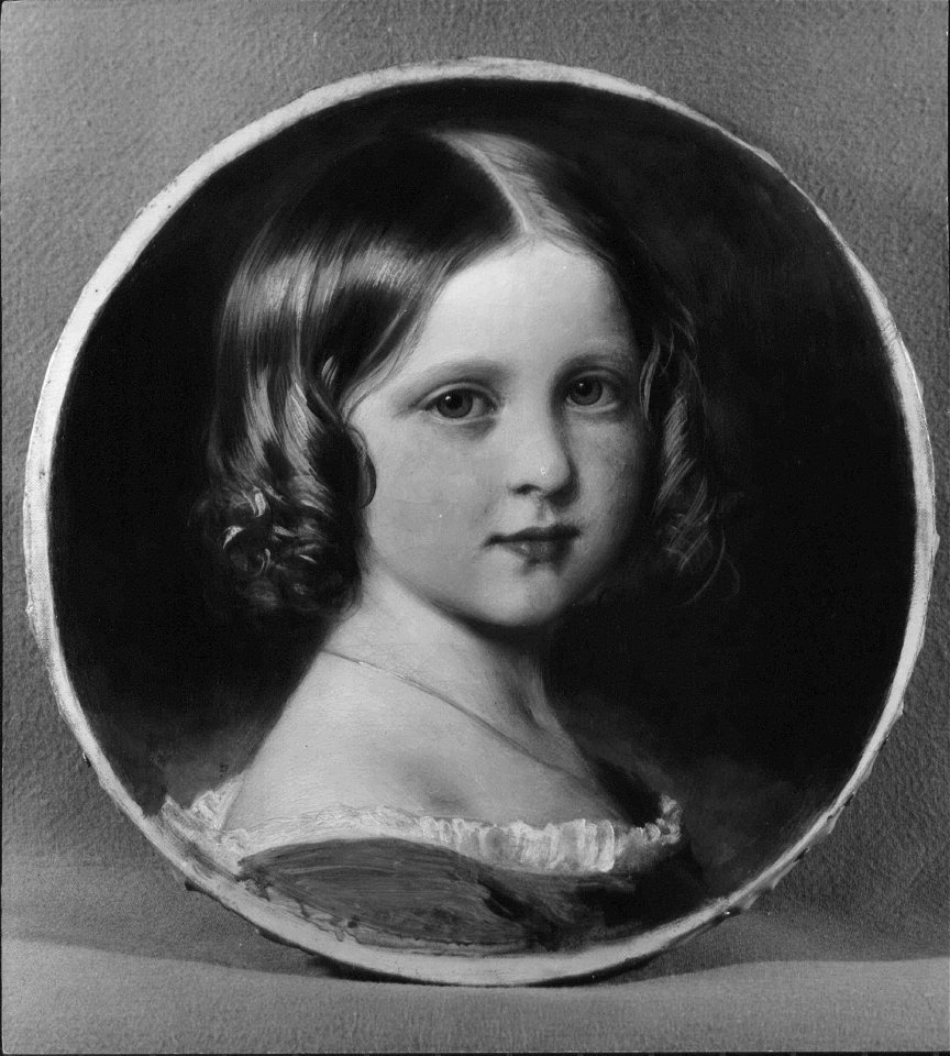 Franz Xaver Winterhalter (1805-73) - Princess Louise (1848-1939) - RCIN 401026 - Royal Collection