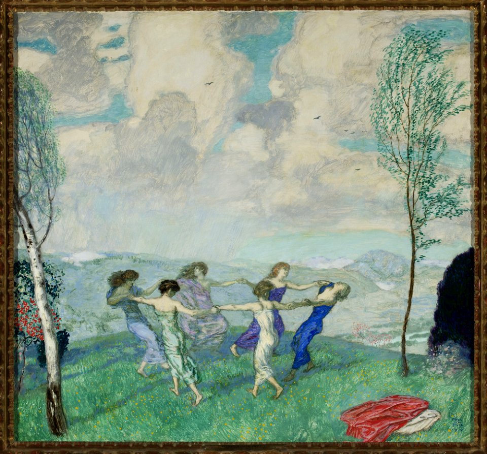 Franz von Stuck - Dancing circle - M.Ob.2586 - National Museum in Warsaw