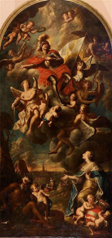Franz Xaver Wagenschön - Der heilige Florian - 7276 - Österreichische Galerie Belvedere