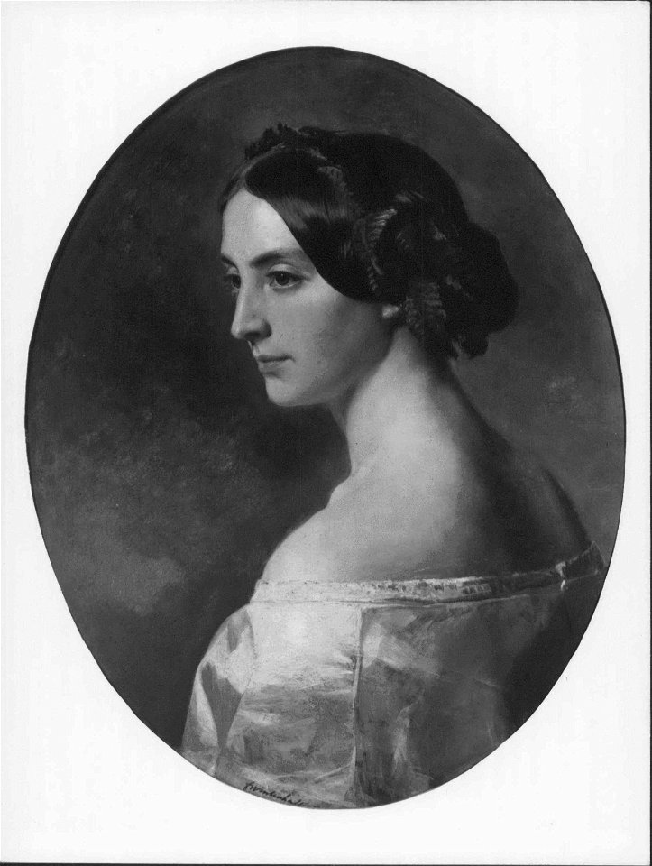 Franz Xaver Winterhalter (1805-73) - Elizabeth, Marchioness of Douro (1820-1904) - RCIN 404907 - Royal Collection