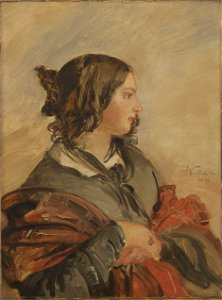 Franz Xaver Winterhalter - Portrait of the Young Queen Victoria - 1966.79.17 - Yale University Art Gallery