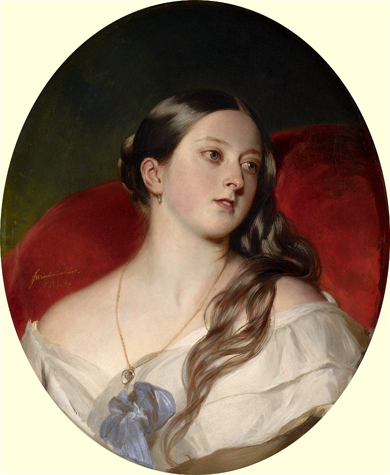 Franz Xaver Winterhalter (1805-73) - Queen Victoria (1819-1901) - RCIN 406010 - Royal Collection