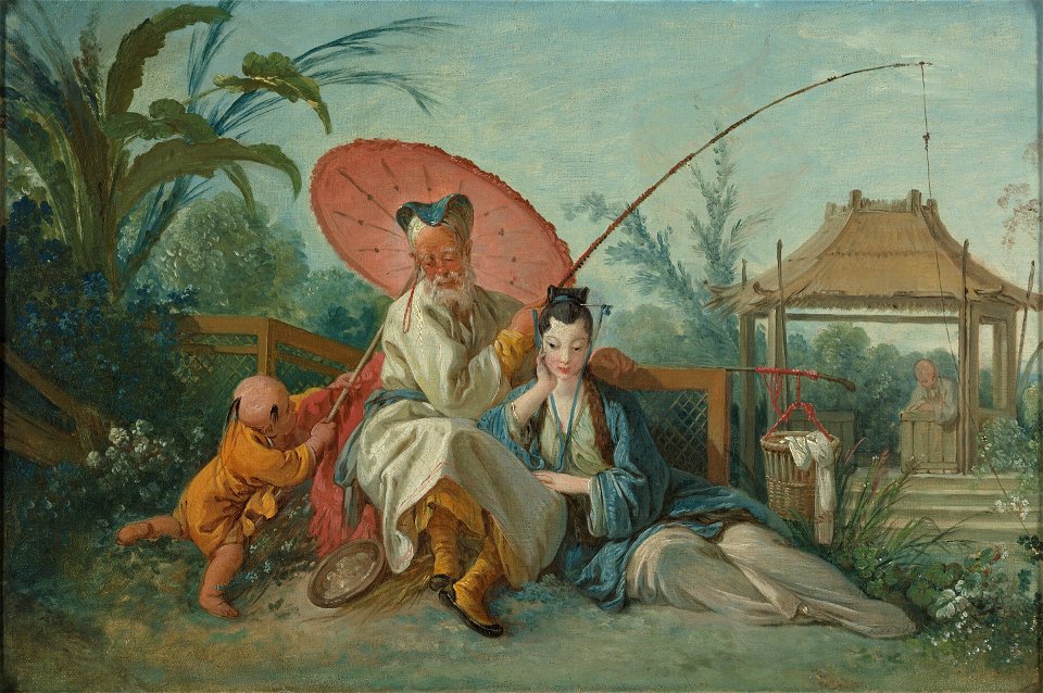 François Boucher - Chinoiserie - 2573 (OK) - Museum Boijmans Van Beuningen