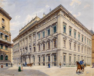 Franz Xaver Schleich Stadtpalais Liechtenstein 1903