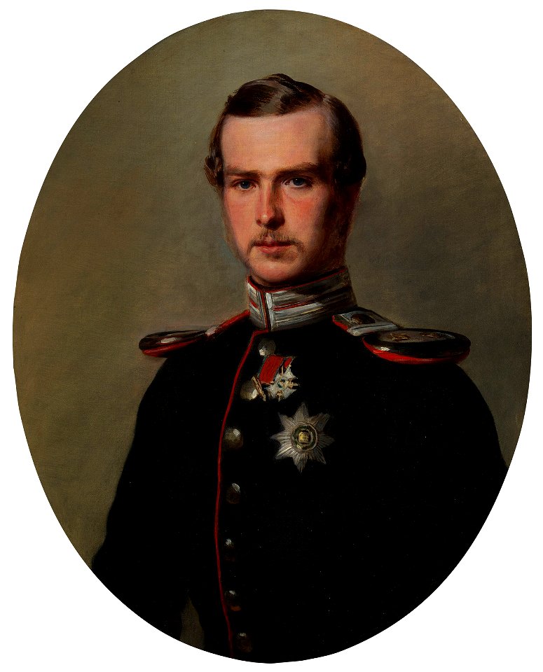Franz Xaver Winterhalter (1805-73) - Prince Louis of Hesse, later Grand Duke Louis IV of Hesse (1837-1892) - RCIN 408903 - Royal Collection