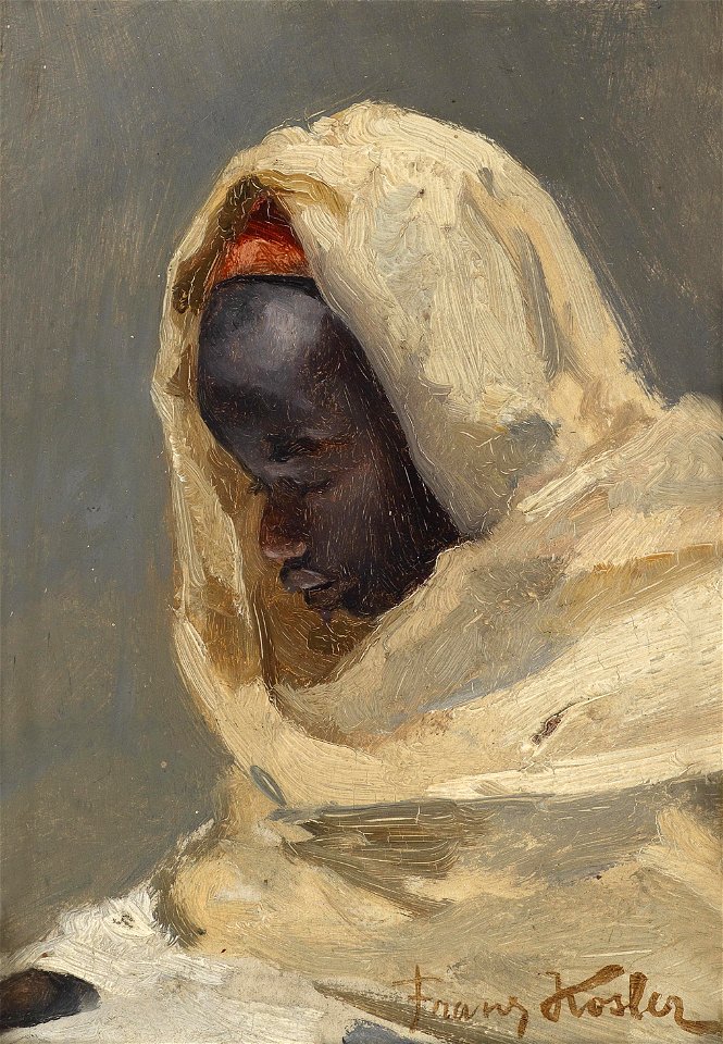 Franz Xaver Kosler Orientalischer Portraitkopf 1