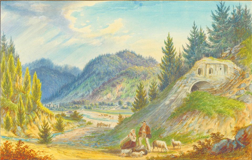 Franz Xavier Knapp - Die Einsiedelei bei Putna