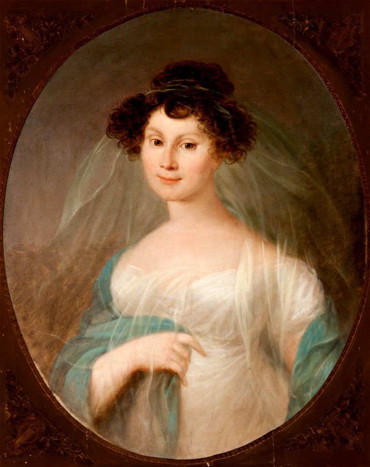 Franz Xaver Lampi - Portrait of Teresa Woydzina née Kuźnicz, Wife of the President of Warsaw - MNK II-a-416 - National Museum Kraków