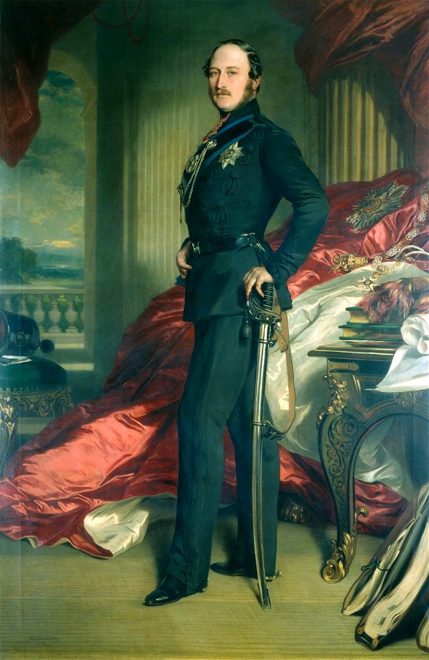 Franz Xaver Winterhalter (1805-73) - Prince Albert, The Prince Consort (1819-1861) - RCIN 405130 - Royal Collection