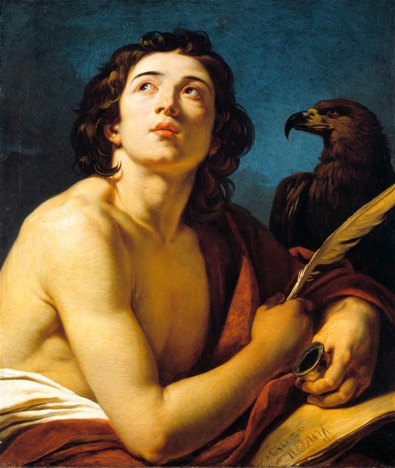 François André Vincent - Saint John the Evangelist - 80.6 - Detroit Institute of Arts
