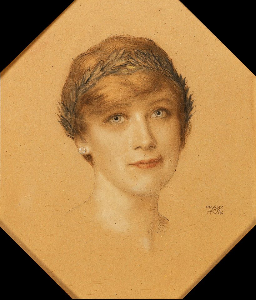 Franz von Stuck Frauenporträt