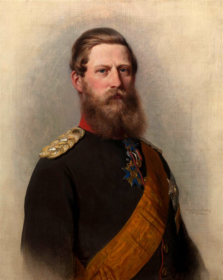 Franz Xaver Winterhalter (1805-73) - Frederick William, Crown Prince of Prussia (1831-88) - RCIN 404905 - Royal Collection