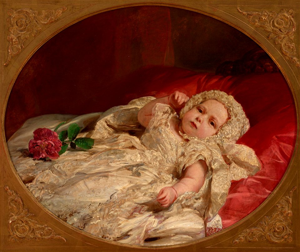 Franz Xavier Winterhalter - Prince Arthur William at Age Seven Weeks - 56.087 - Rhode Island School of Design Museum