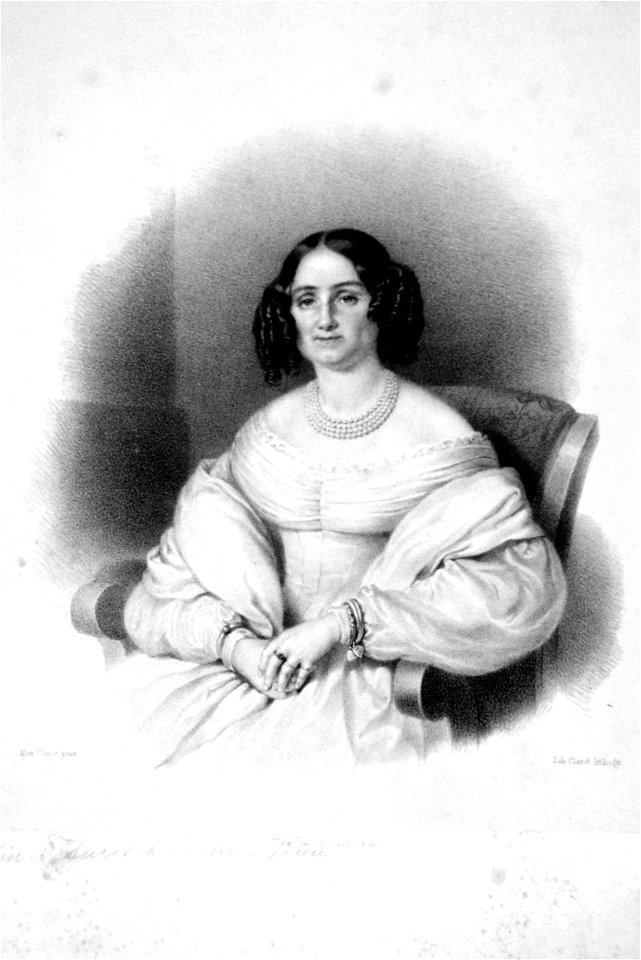 Franziska von Thun-Hohenstein Litho