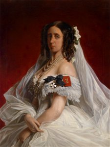 Franz Xaver Winterhalter (attr) Marie von Sachsen-Weimar (von Preußen)