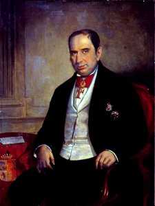 François Auguste Biard - Retrato de Antônio da Silva Prado (Barão de Iguape), Acervo do Museu Paulista da USP