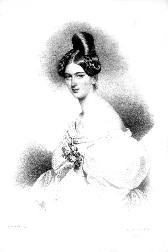 Franziska Liechtenstein Litho