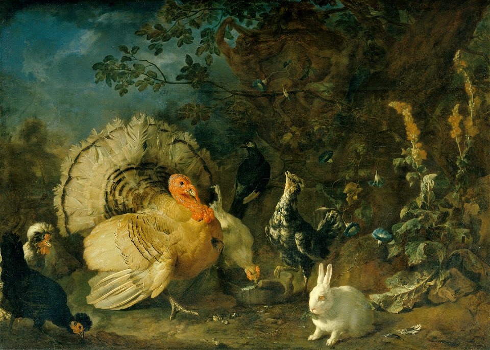 Franz Werner Tamm - Hausgeflügel und Kaninchen - 4148 - Kunsthistorisches Museum