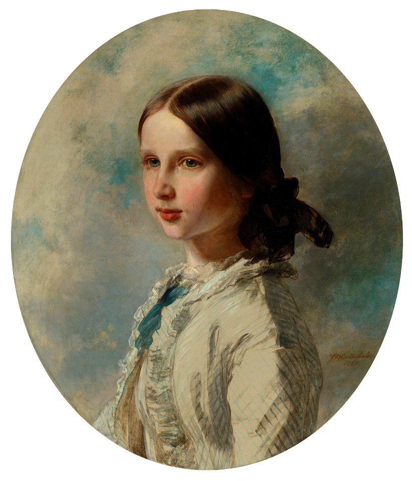 Franz Xaver Winterhalter (1805-73) - Princess Louise of Prussia (1838-1923) - RCIN 403607 - Royal Collection