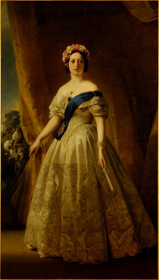 Franz Xaver Winterhalter (1805-73) - Queen Victoria (1819-1901) - RCIN 403054 - Royal Collection