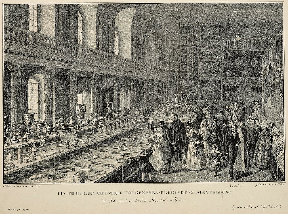 Franz Wolf Industie- und Gewerbs-Produckten-Ausstellung 1835