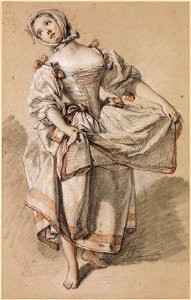 François Boucher - Young Country Girl Dancing - Google Art Project