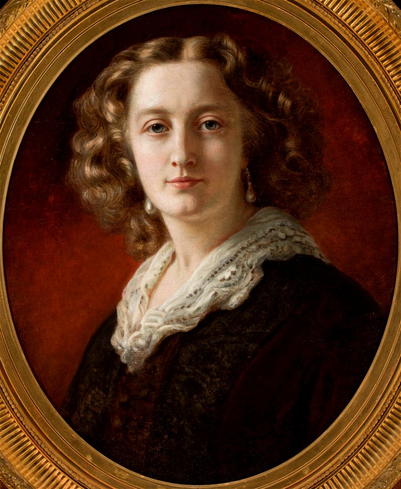 Franz Xaver Winterhalter - Portrait of Zofia Odescalchi née Branicka - 128902 - National Museum in Warsaw