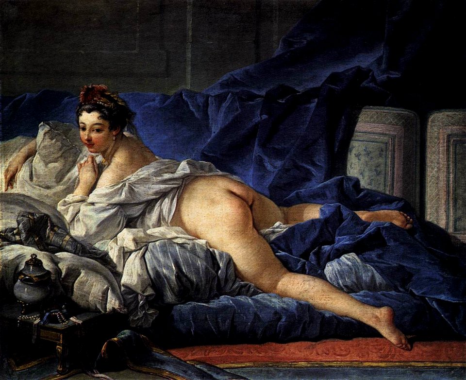 François Boucher - Brown Odalisque (L'Odalisque Brune) - WGA2879