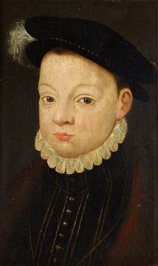 François Clouet (c.1515-1572) (after) - François II (1544–1560), King of France (or possibly Charles IX, 1550–1574, King of France, as a little boy) - 515566 - National Trust. Free illustration for personal and commercial use.