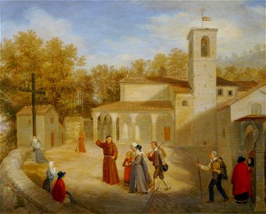 Franz Xaver Lair - Im Klosterhof - 5519 - Österreichische Galerie Belvedere