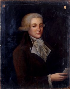 François Bonneville - Portrait présumé d'Augustin de Robespierre, dit le jeune (1763-1794), conventionnel - P387 - Musée Carnavalet