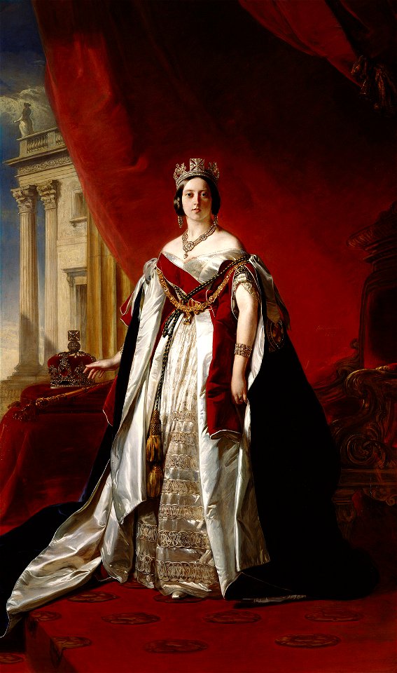 Franz Xaver Winterhalter (1805-73) - Queen Victoria (1819-1901) - RCIN 404388 - Royal Collection